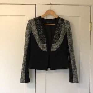 BCBGMaxAzria Black & white Dallin jacket, size M